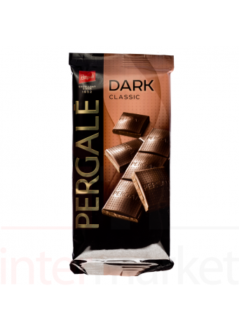Šokoladas PERGALĖ juodasis 100g